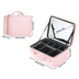 Cosmetic Case With Mirror and Light Led  For Women
