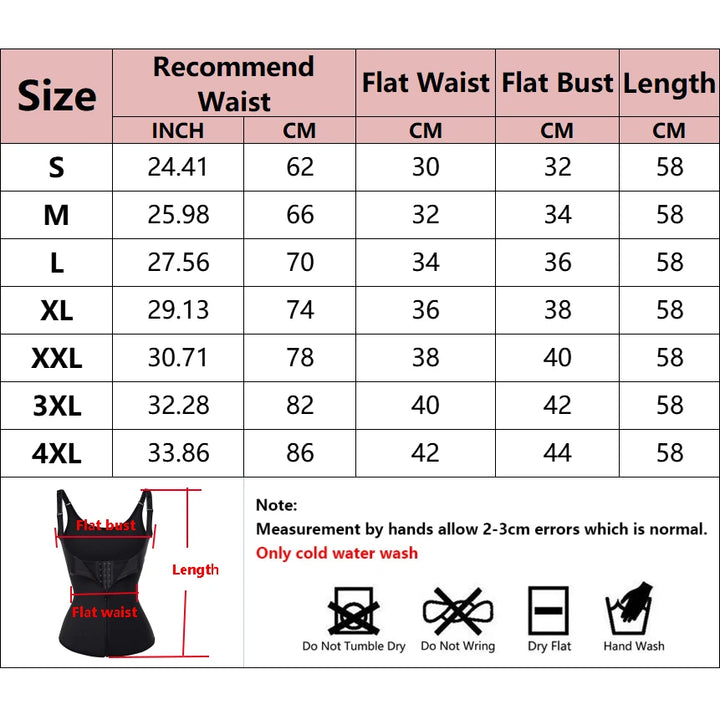 Waist Trainer Tummy Control Tank Top for Women
